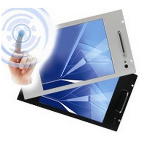 I-CASE MONI-TOU - Monitor LCD 17'' Touch Screen per Rack 19'' 8 Unità Nero - Foto 3