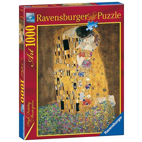 Puzzle Arte Klimt Il Bacio 1000 pz 50 x 70 cm 15743 - Foto 4