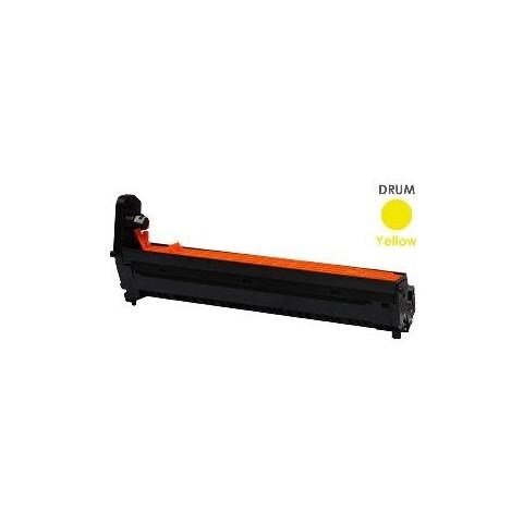 TONER RIGENERATO - Tamburo C801 Giallo Dr81Y Per Oki C801, C821, C830, C851, C860, C861 44064009 - Foto 1