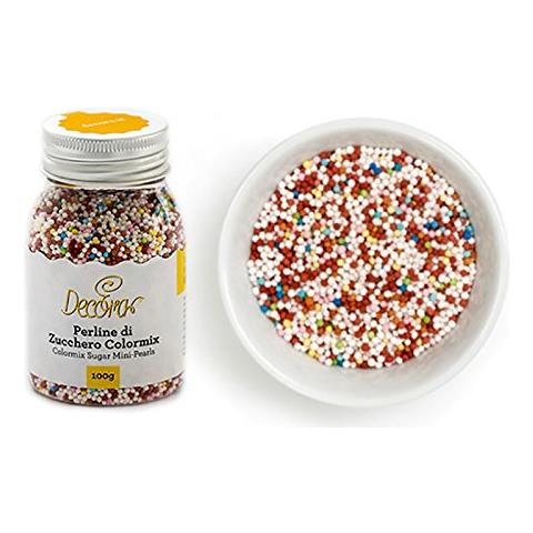 Confezione 100gr Perline Di Zucchero Colormix - Foto 1