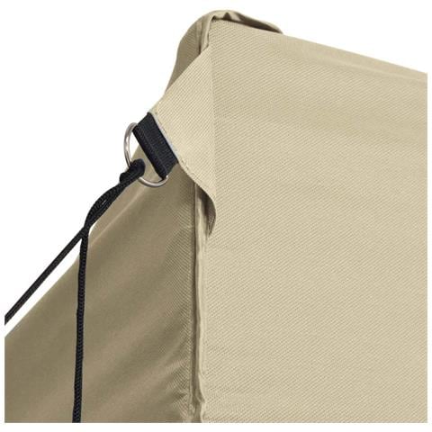 Tenda Pieghevole con 3 Pareti 3x4,5 m Crema - Foto 9