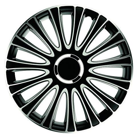 2211197 set Copricerchi Lemans Pro Silver Black 16 pollici - Foto 1