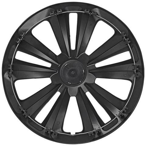 Set Di 4 Copricerchi Terra Da 16"", Argento / nero - Foto 2