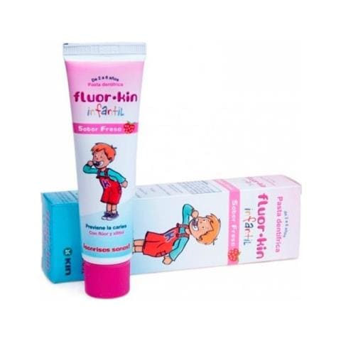Fluor-kin Kin Pasta Fragola 75ml - Foto 1