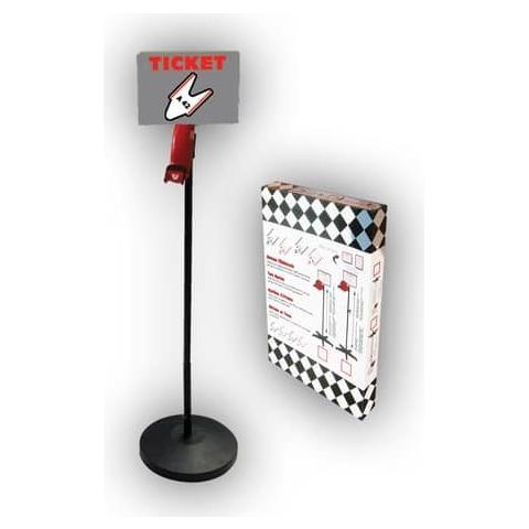 Kit Eliminacode Piantana Base + Asta-cartello Istruzioni + Dispenser + Rotolo 2000 Tickets Bianchi - Tr / pia N K - Foto 1