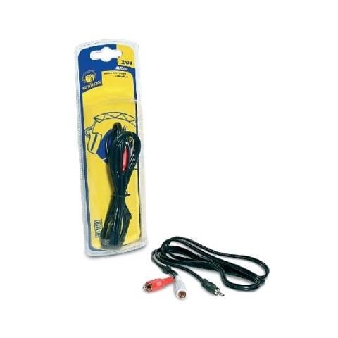 Cavo audio stereo 1 spina jack 3,5 maschio 2 spine rca maschio 1,5 mt - Foto 1