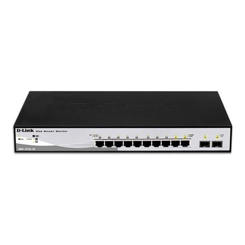 Switch DGS-1210-10 8 Porte Gigabit Ethernet 2 SFP Smart Managed  - Foto 2