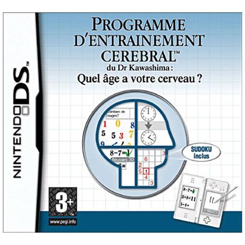 Programme d'Entrainement Cérébral du Dr Kawashima: Quel âge a votre, DS, Educativo, , 09/06/2006, E (tutti) , FRE - Foto 1