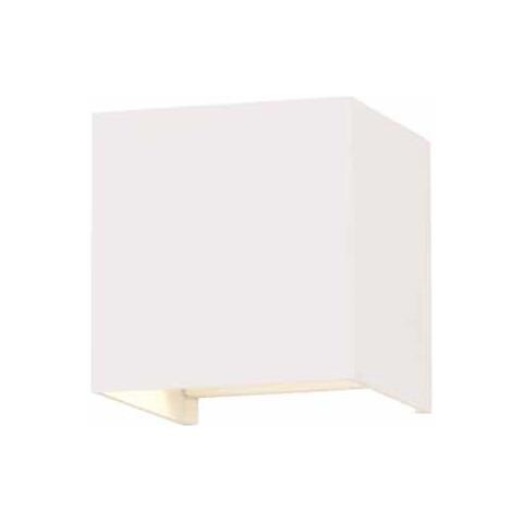 Lampada Led 6W Parete Quadrato Ip65 660Lm 120° Mod. Vt-759 - Sku 7088 - Bianco Naturale 4000K - Bianco - Foto 1