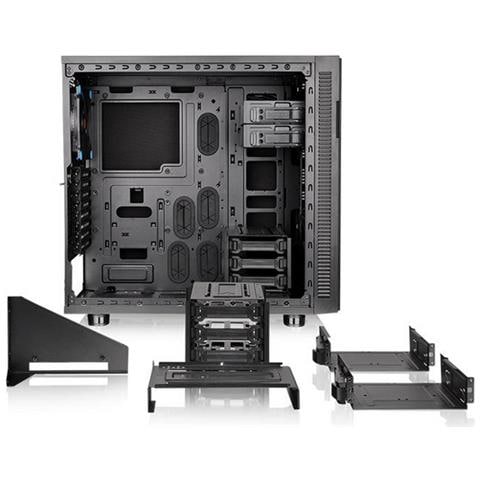 Suppressor F31 Tempered Glass Edition, Midi-Tower, PC, SPCC, Vetro temprato, ATX, Micro-ATX, Mini-ITX, Ventole, Multi - Foto 2