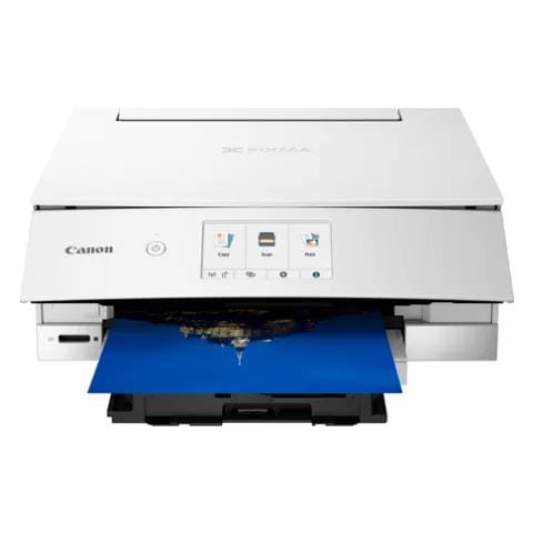 Stampante Fotografica Multifunzione Pixma TS8351a Inkjet a Colori Stampa Copia Scansione A4 15 ipm (B/N) 10 ipm (a Colori) Wi-Fi / USB - Foto 1