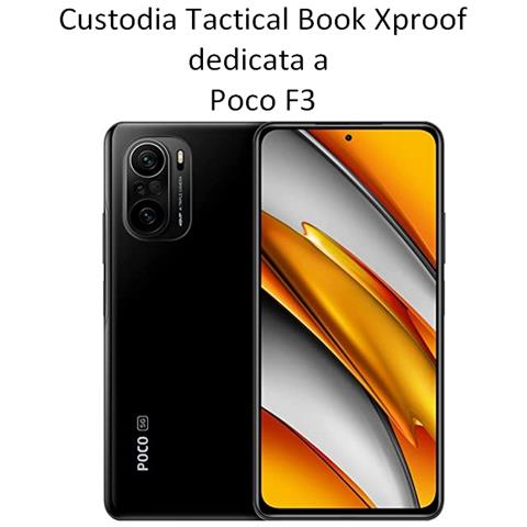 Custodia Originale Book Xproof Flip Case Per Poco F3 Red Berret - Foto 2