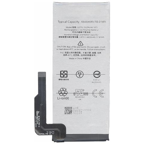 Batteria Litio Integrata Originale G27fu Bulk Per Pixel 5a - Foto 1