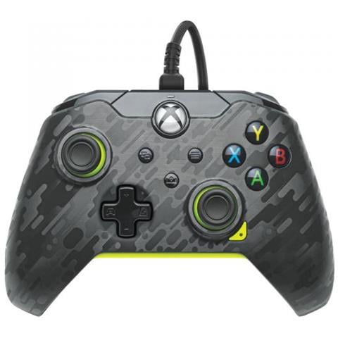 Pdp Controller Con Cavo: Carbonio Elettrico Per Xbox Series X S, Xbox One E Windows 10/11 - Foto 1