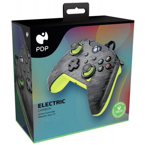 Pdp Controller Con Cavo: Carbonio Elettrico Per Xbox Series X S, Xbox One E Windows 10/11 - Foto 10