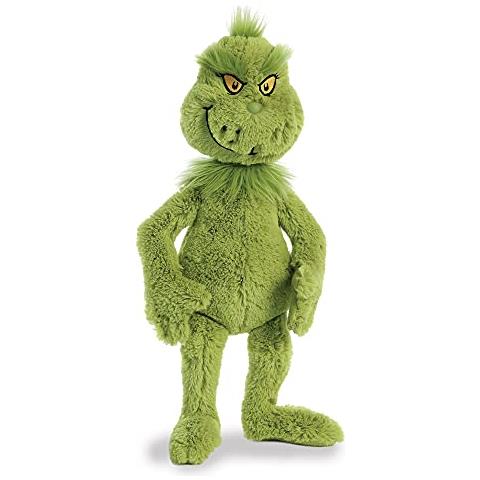 Whimsical Dr Seuss Grinch Peluche - Narrazione Magica - Ispirazione Letteraria - Verde 16 Pollici - Foto 2
