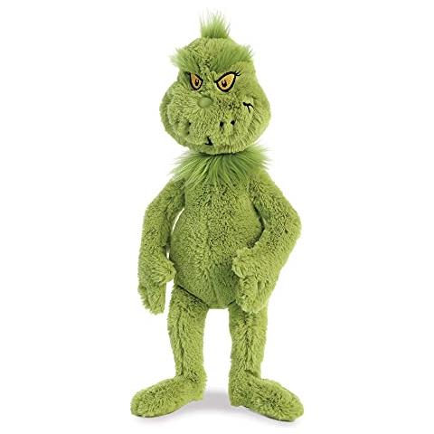 Whimsical Dr Seuss Grinch Peluche - Narrazione Magica - Ispirazione Letteraria - Verde 16 Pollici - Foto 3