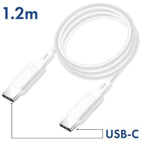 Cavo Usb-c A Usb-c 3a Power Delivery Trasferimento File 1 Metro E 20, Bianco - Foto 4