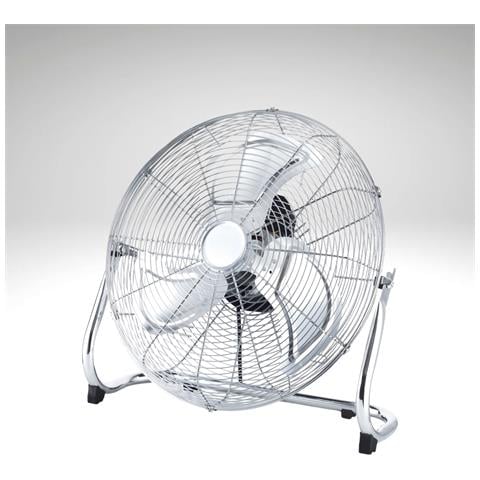 Ventilatore In Acciaio Da Terra Inclinazione Regolabile Diametro 45 Cm Alta Velocita' - Foto 1
