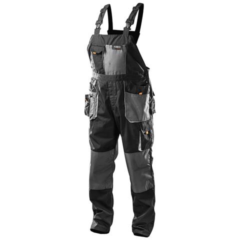 Pantaloni Con Pettorina Da Lavoro Hd, Taglia L / 52 - Foto 1