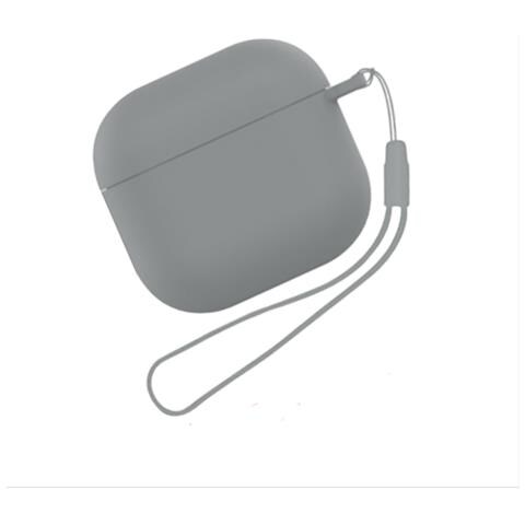 Custodia Protettiva In Silicone Per Apple Airpods 4 Grey - Foto 1