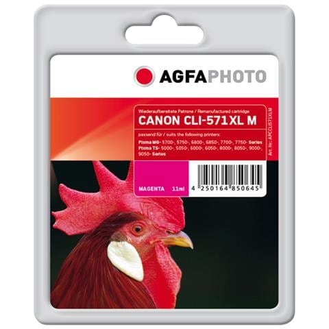 APCCLI571XLM cartuccia d'inchiostro Compatibile Resa elevata (XL) Magenta - Foto 1