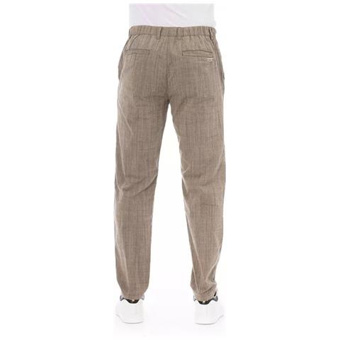 Jeans E Pantaloni In Cotone Beige - W50 - Foto 3