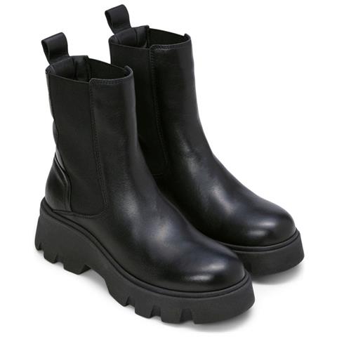 Mod. Liliam 1a Booties Stivaletti Pelle Di Mucca Scarpe Donna Nero Eu 39, 309-18075001-100 990 - Foto 1