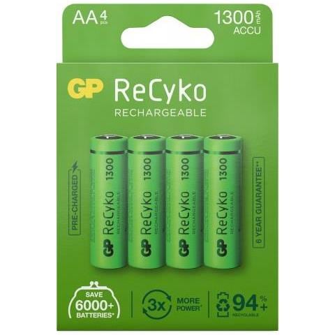 Recyko Batteria Ricaricabile Stilo Aa Nichel-metallo Idruro (nimh) - Foto 1