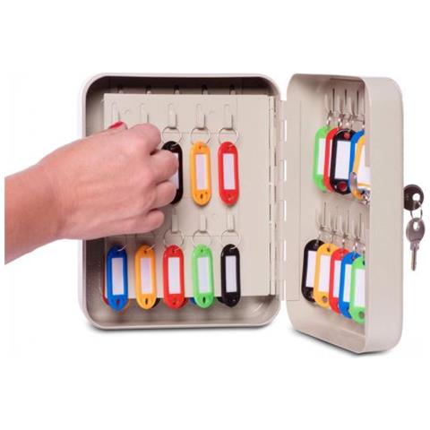 5654084 Armadietto Portachiave Acciaio Grigio - Foto 2