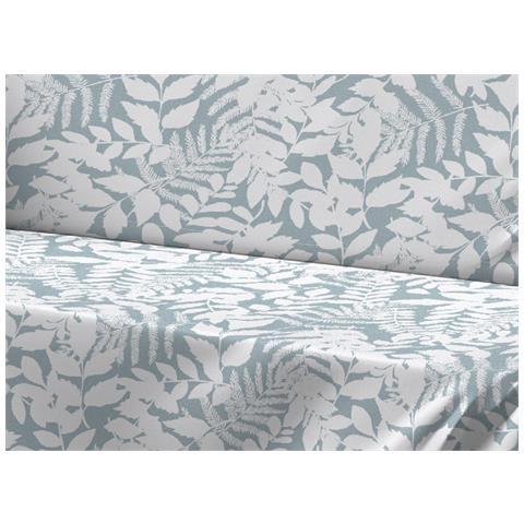 Telo Arredo Granfoulard Copritutto Salvadivano 100% Cotone Dis. Natura Singolo Verde - Foto 2