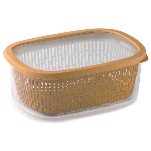 Contenitore Alimenti 000371 Aroma Keeper Con Cestello Senape - Foto 1