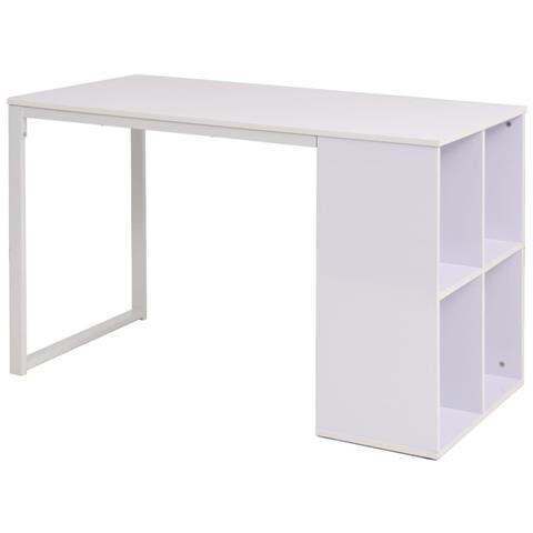 Lusso Casadino -  Scrivania 120x60x75 Cm Bianca - Foto 2