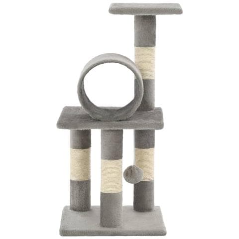Lusso Casadino - Albero Per Gatti Con Tiragraffi In Sisal 65 Cm Grigio - Foto 2