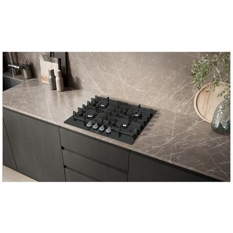 Piano Cottura A Gas Nero Da 59 Cm E 7800 W - En6b6hk40 - Foto 4