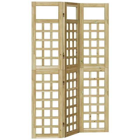 Schermo da esterno 120x180 cm Legno pino impregnato - Foto 1