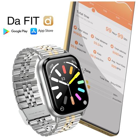 Hoco Dyd02 Smartwatch Funzione Chiamate Display 2,2'' Tft Bt 5.2 Ip65 - Foto 2