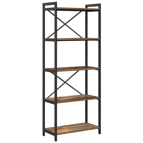 Libreria Legno vecchio 60 x 30 x 153 cm Legno multistrato - Foto 1