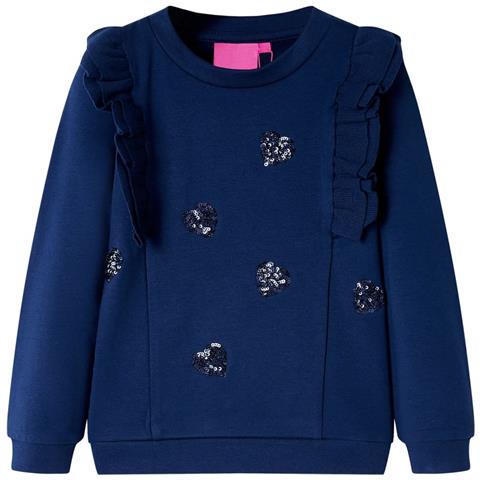 Felpa per Bambini Blu Marino 128 - Foto 1