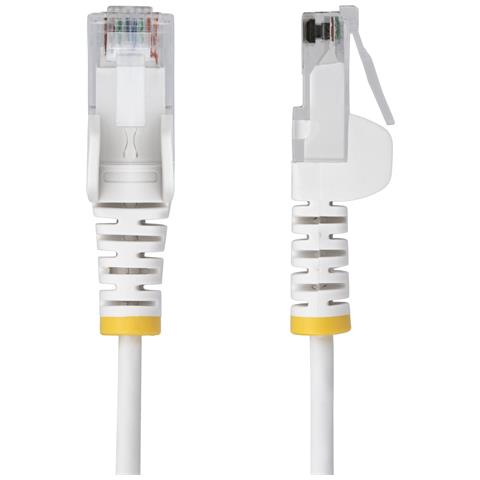 Cavo Ethernet CAT6 Bianco da 3m; Patch UTP con Plug RJ45 Antigroviglio e Rilievi di Trazione, Cavo Lan Slim in Rame Puro 28AWG, Sottoposto a test Fluke - Foto 5