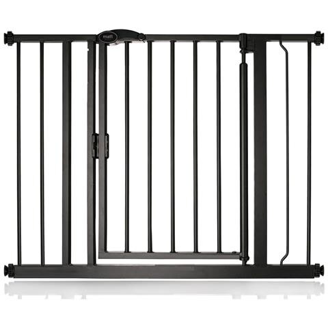 Bettacare Cancelletto Per Animali Con Chiusura Automatica, 96,6cm - 103,6cm, Nero Opaco - Foto 1