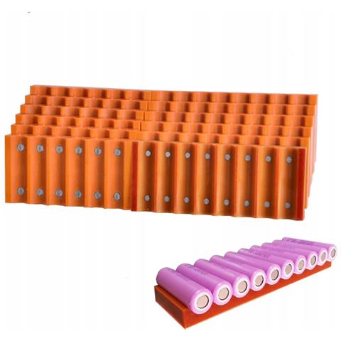 Forma Magnetica Per Saldatura 6 Batterie 14500/18650 - Struttura Stabile | Capacità 6 Celle | Per Batterie 18650/26650/32650 - Foto 1