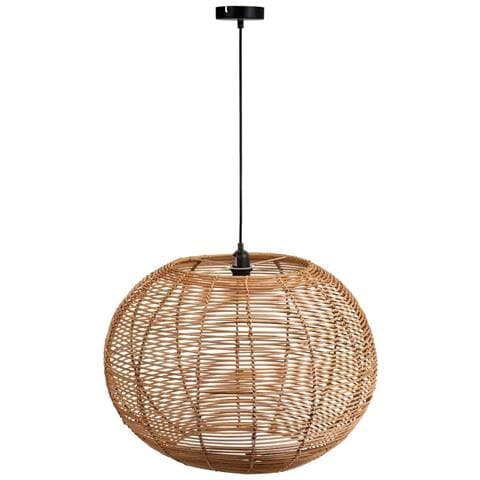 Lampada Da Soffitto Marrone D57x41h Cm - Foto 1