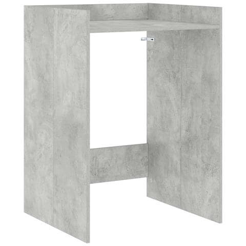 Mobiletto per lavatrice Calcestruzzo 67,5 x 62 x 97 cm - Foto 1