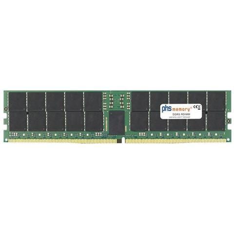 Memoria Phs 32gb Ram Lettore Compatibile Con Supermicro A+ Server As-2115gt-hntr Ddr5 Rdimm 4800mhz Pc5-38400-r (sp510990) - Foto 1