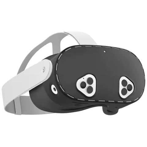 Copriocchiale In Silicone Per Meta Quest 3s | Nero - Foto 1