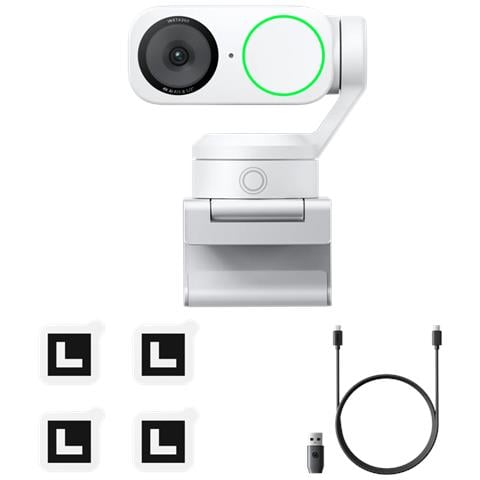 CINSABNB 2 webcam 3840 x 2160 Pixel USB-C Bianco - Foto 2