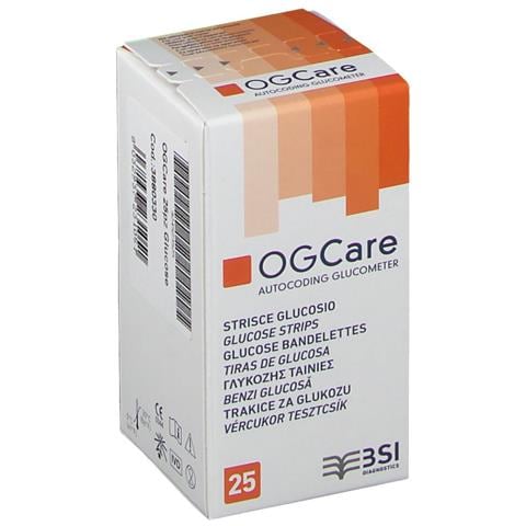 Strisce Misurazione Glicemia Ogcare 25 Pezzi - Foto 5