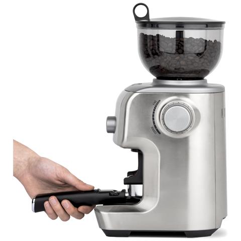 Macinacaffè elettrico professionale GRD830, 16 dimensioni di macinatura, Capacità 400g, Macinino rimovibile, Corpo in alluminio, 130W - Foto 2
