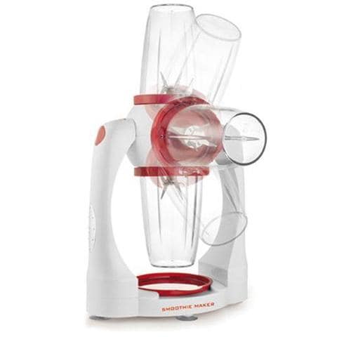 Frullatore per Smoothie 852 SMOOTHIE Capacità 0.5 Litri Potenza 300 Watt Colore Bianco / Rosso - Foto 1
